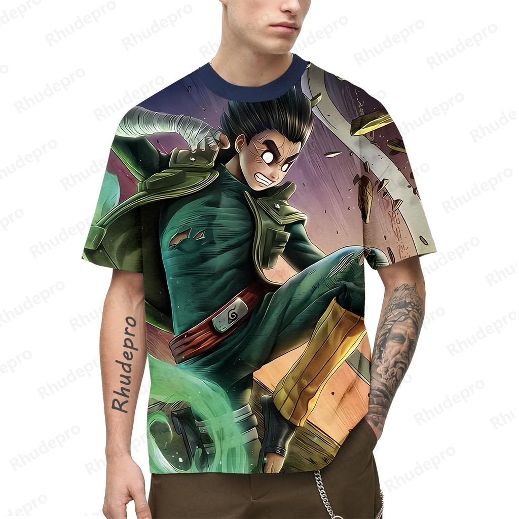 Y2k Clothes Men's T-shirt Harajuku Style Cosplay Naruto Oversized Gift High Quality Clothing New Shirts Children's Trend