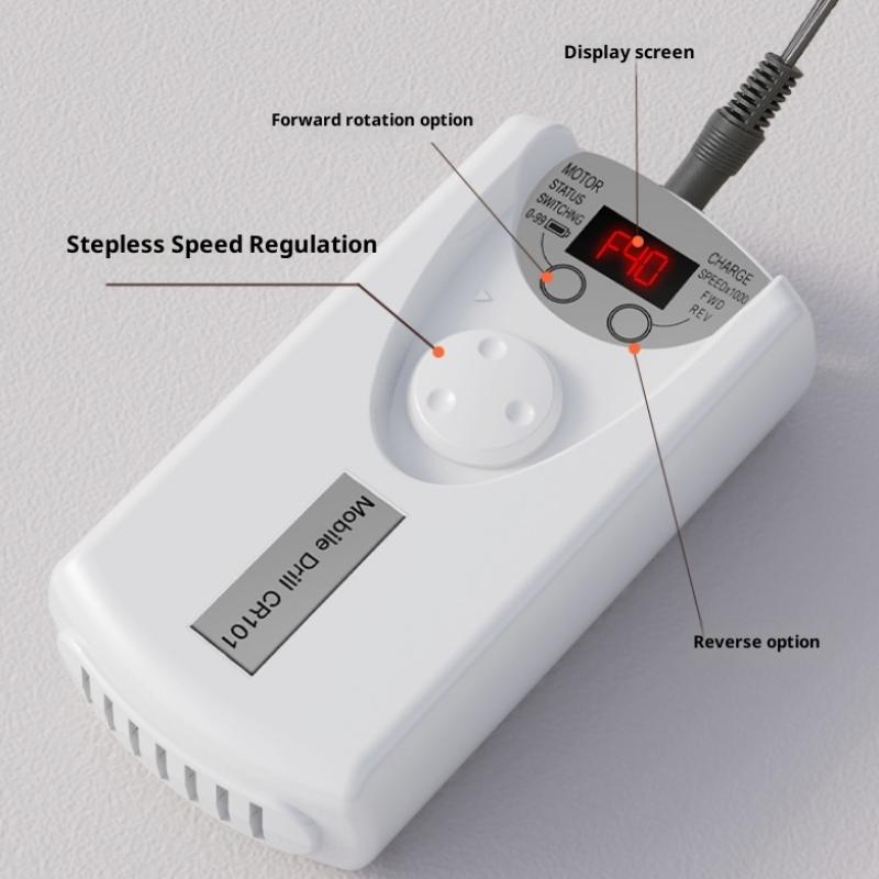 Машинка для маникюра и педикюра Pro, фрезер, rechargeable, для нейл-арта, электрическая шлифмашинка, полировщик с 6 насадками