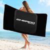 S-Sherco LOGO Bath Towel Microfiber Soft Water Absorbing Breathable For Girl Kids Decorative Cartoon Beach Towel