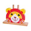 Classic World Лев Юниблоки 3D Складывание Складывание Нанизывание Деревянное Строительство Половина Мальчики и 18 2 Года Малыш Детский Душ Детский Сад Вход День Рождения