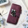 Biker Print Long Wallet Forever Multi Card Case Fashion Leisure Portable Durable