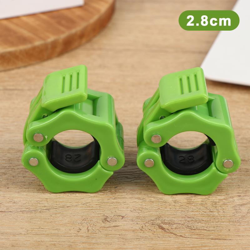 25/28Mm Heavy Duty Barbell Clips Collar Quick Release Locking Clamps Fixing Nut Clips For Weightlifting Fitness Accessories