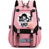 Anime One Piece College Computer Backpack Creative Knapsack Versatile Book Bag for Kid Gifts Men Women Travel Bag Leisure Bag Rucksack Mochila