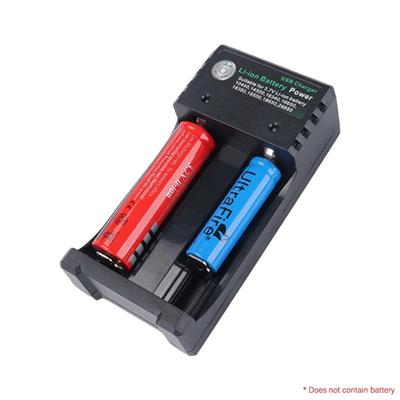 Двухслотовый 3.7V 16650 18650 Li-ion 14500 26650 Зарядное устройство для аккумуляторов со светодиодным индикатором