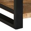 Side Table 40 x 40 x 50 cm Rough Solid Mango Wood