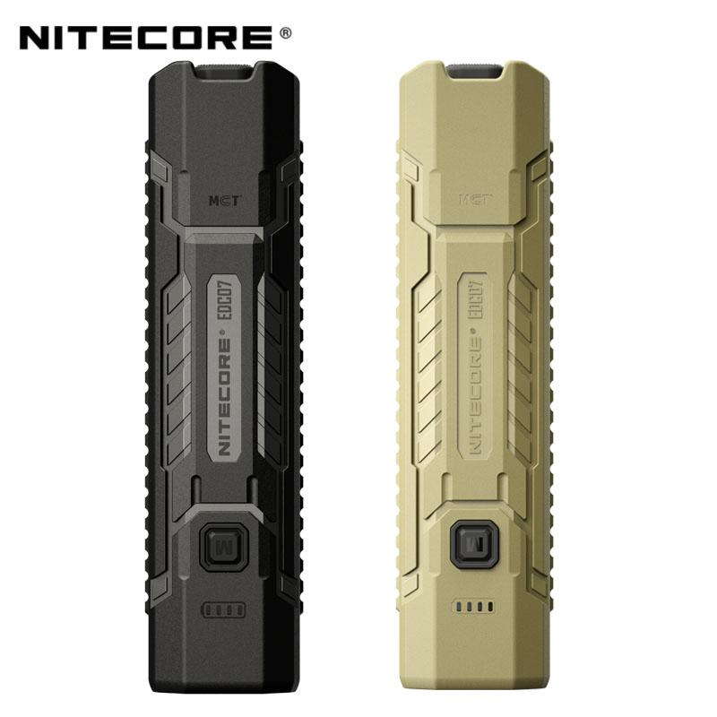 NITECORE EDC07 EDC Фонарик Высокий CRI Три Цветовых Температуры Налобный Фонарь USB-C Перезаряжаемый Свет Встроенный Li-ion Аккумулятор
