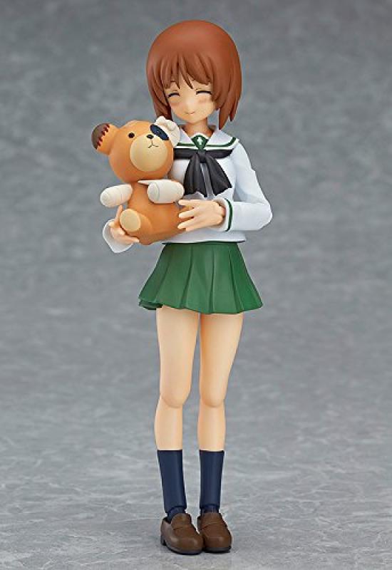 Figma Девушки и танки Нисидзуми Михо в униформе. Немасштабируемая подвижная фигура, окрашенная из АБС и ПВХ