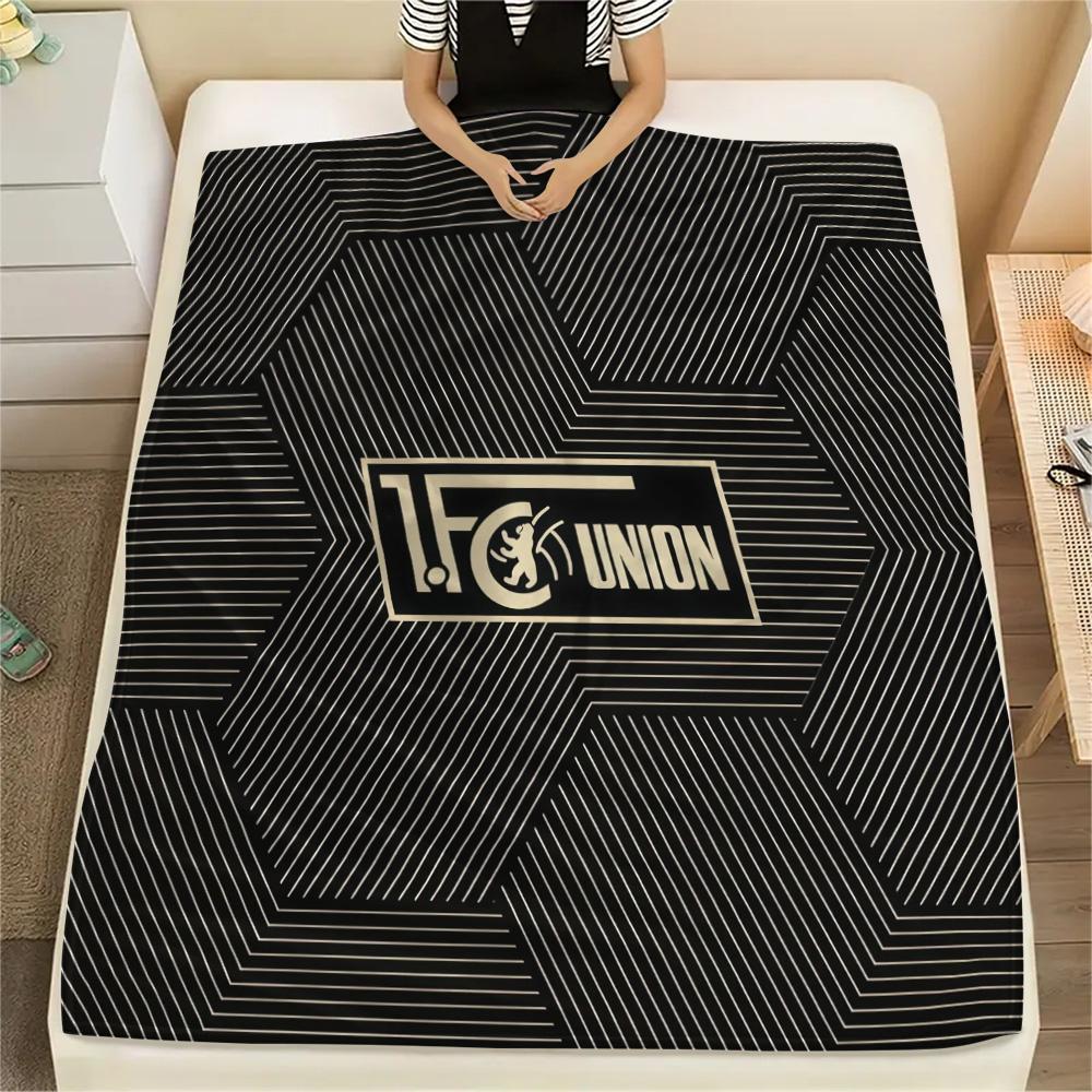 1. FC Union Berlin2 Flannel Blanket, High quality Comfortable for All Seasons, Home Decor, Warmth and Comfort