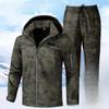 Windproof Waterproof Plus Velvet Assault Suit for Men & Women - Warm, Wear-Resistant Outdoor Climbing & Workwear