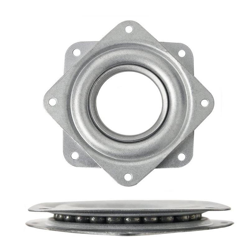 1 шт., мебельный подшипник, поворотный стол, металлические поворотные пластины, поворотное основание, 2/3/4/6 дюймов, подставка для дисплея