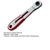 Multifunctional Bidirectional Ratchet Wrench with Non-Slip Handle Double-Headed Design Forward