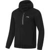 Li-Ning Comfortable Casual Zip Hoodie Men Hoodies Black AWDU393-4
