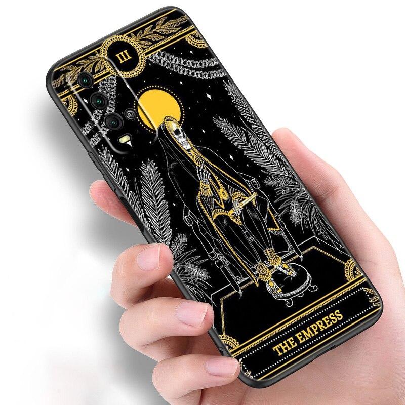 Чехол для телефона Le Tarot Egyptien de Dusserre Art для Xiaomi Redmi Note 11 10 9 8 Pro 11T 10T 10S 9S 8T 9 9A 9C 9T, черный мягкий чехол