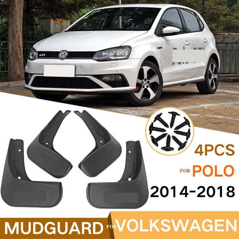Брызговики для VW Volkswagen Polo Mk4 MK5 9N3 6C 6R 2014 ~ 2018 Fender, брызговики, аксессуары для брызговиков 2016 2015 2017