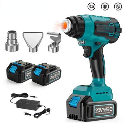 300 Вт Беспроводной Ручной Фен Машина Литиевый Аккумуляторный Нагревательное Оборудование Портативный Пистолет для Запекания Автомобильной Пленки