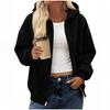 Hoodies For Women Long Sleeve Zip Up Sweater Jackets Loose Casual Hooded Jackets With Pockets