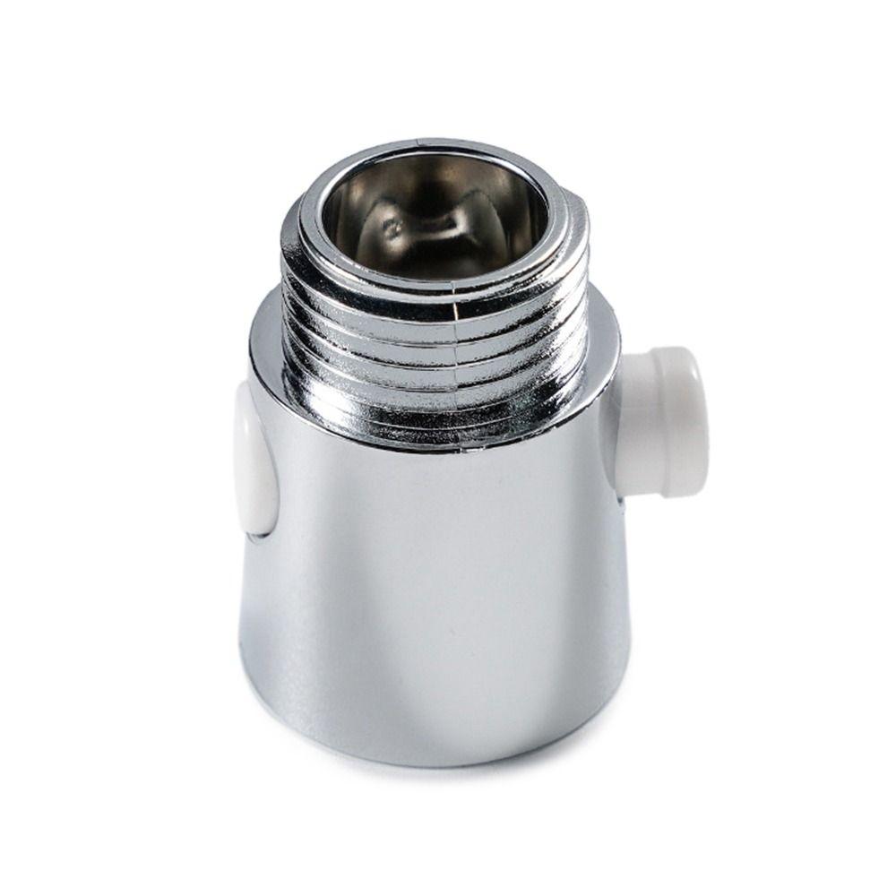 ABS Sprayer Shut-Off Switch Flow Regulator Water Stop Valve Shower Head Arm Diverter Shut-Off Valve