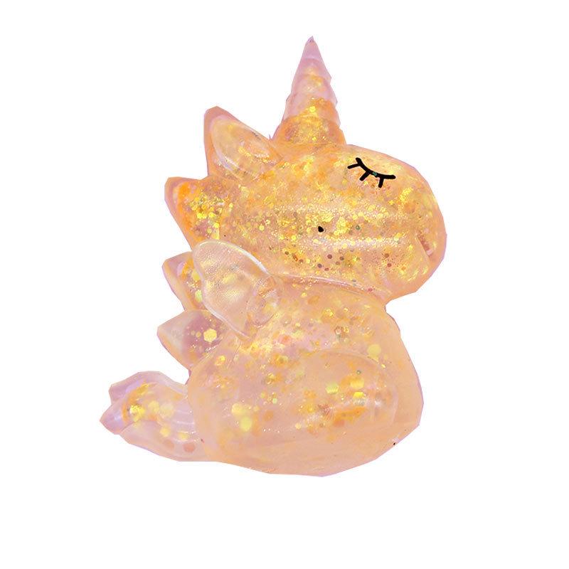 Мяч для снятия стресса Rainbow Maltose Unicorn - креативная игрушка для снятия стресса с медленным отскоком