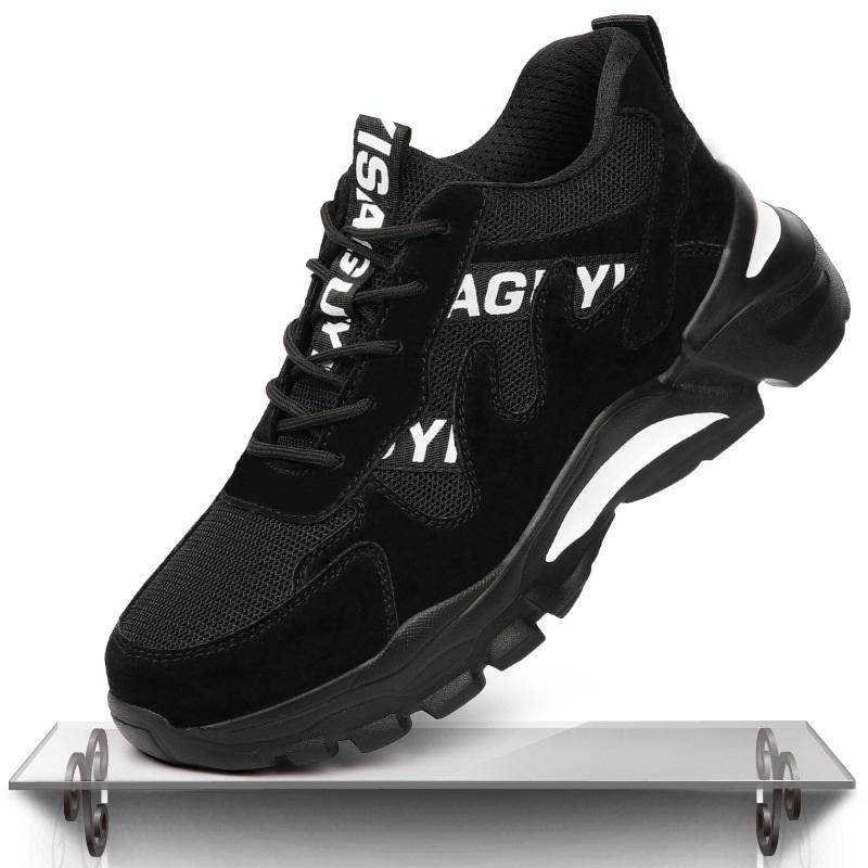 Защитные ботинки Мужская зимняя рабочая обувь Защитная обувь с защитой от ударов Прочная защитная обувь с защитой от проколов Мужская обувь со стальным носком