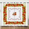 Curtain Ethnic Pattern Simple 3D Digital Printing Blackout Curtain Punching