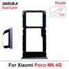 11 шт., Лоток для SIM-карты для Xiaomi Poco M6 Pro 1G 1G M6 1G 1G Держатель-читатель SIM-карты Держатель лотка для SIM-карты