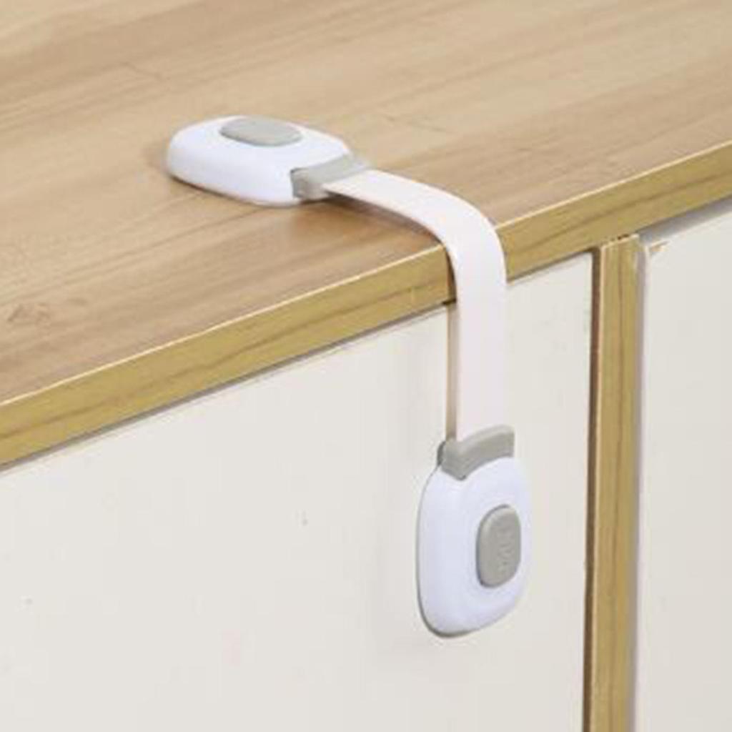 2 шт. Замки-ремни безопасности для детей, детские замки для шкафов и ящиков, туалета, холодильника, самоклеящиеся защелки для дверей шкафов и ящиков - 2 стиля