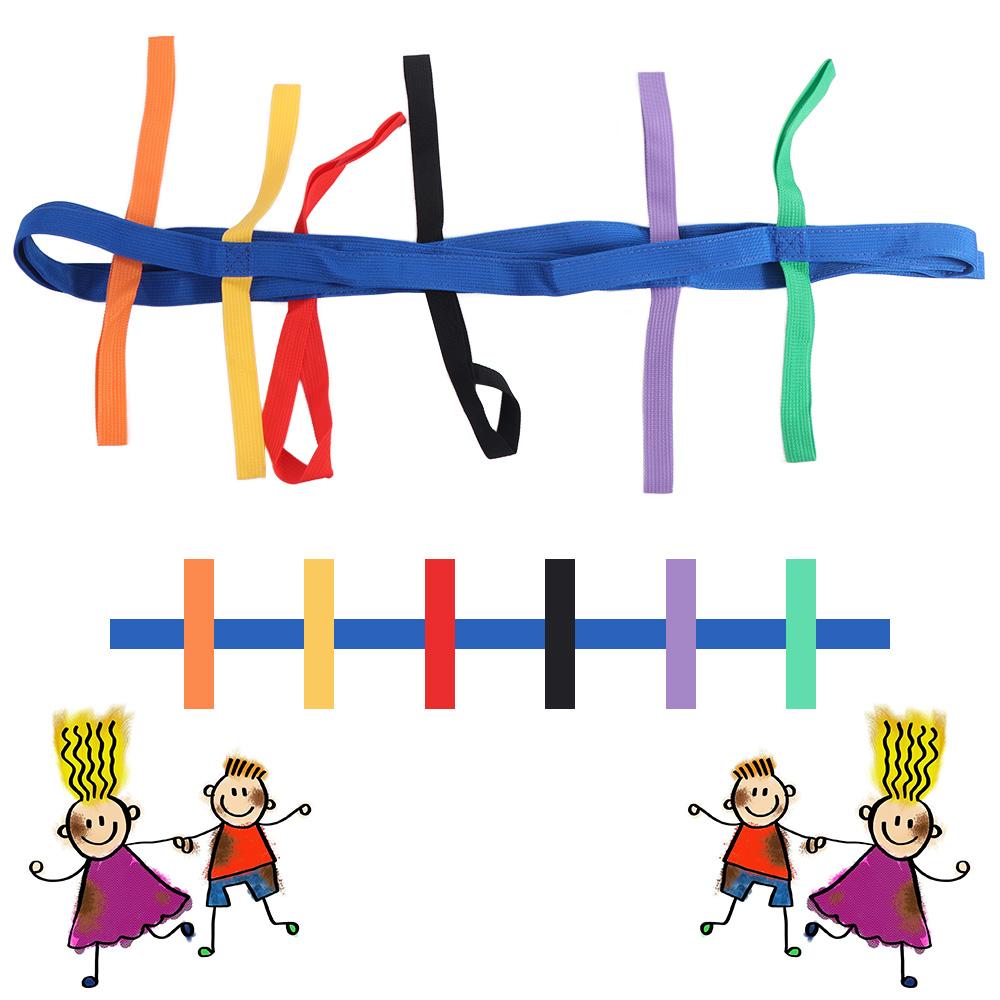 Colorful Handles Safety Walking Rope Anti‑Lost Children Safety Line Rope Schools