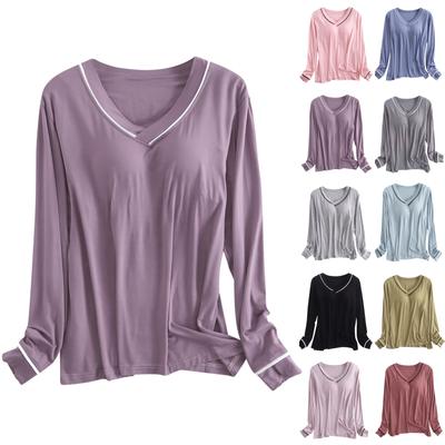 Женская однотонная рубашка с нагрудником и одной чашкой для йоги, женское нижнее белье, верх