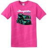Supra Car Graphic T Shirt Cool Art Design Racing Theme Auto Enthusiast Tee