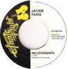 7inch Record JACKIE PARIS - When I'm Mellow / Relationships ETH205 Ethnic Fight 2005 UK Reggae, Ska & Dub Used