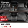 Car Floor Mats For JAC T9 2024 2025 Custom Auto Foot Pads Automobile Carpet Cover Interior Accessories