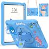 Case Universal for IPad A16 2025 11th 10.9 2022 10th Gen. A3354 A3355 A3356 A2757 A2777 A2696 Rotating Stand Kids Cartoon Cover