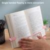 Подставка для книг для чтения с мультяшным дельфином, 6 уровней, регулируемая, многоцелевая, складная, из твердого железа, для детей, взрослых, студенческих книг, журналов, держатель с зажимом для планшета