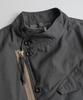 BEHEAVYER Dyed Motorcycle Field Coat Graphite