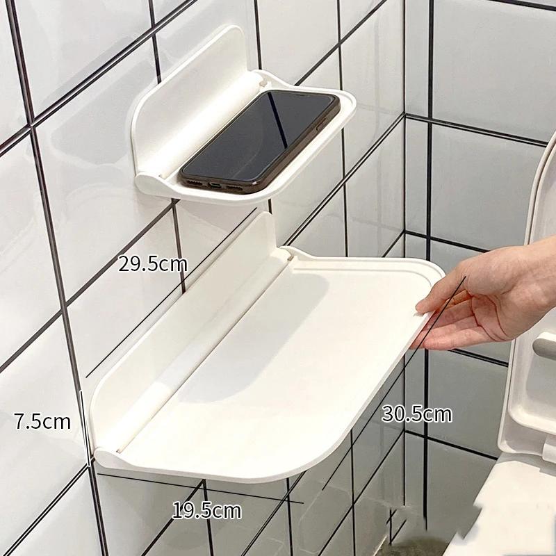 Складная настенная полка для хранения вещей, многофункциональные настенные полки, держатели, бытовая, кухонная, ванная, одежда, полотенца, органайзер, стойка
