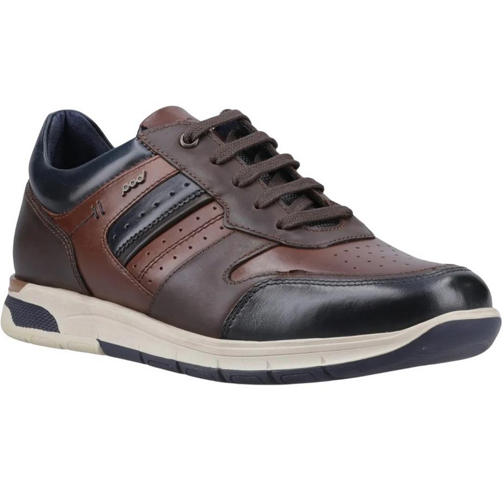 POD Mens Arrow Leather Trainers