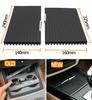 Interior Car Central Console Drink Water Cup Holder Cover Roller Blind Curtain Zipper For BMW X5 X6 E70 E71 E72 2007-2014