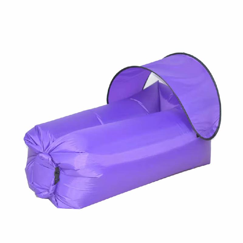 Miling Portable Inflatable Lounger with Sunshade
