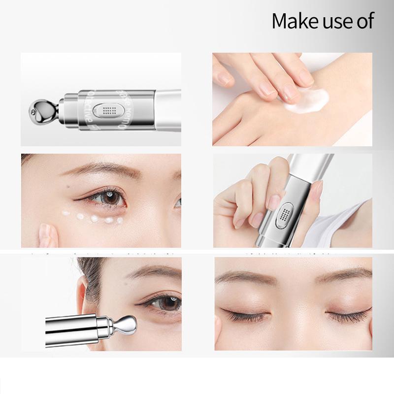 Уход за глазами Не ложиться спать поздно Успокаивающий укрепляющий крем для глаз Светлые темные круги под глазами Мешок под глазами Массаж Электрический крем для глаз