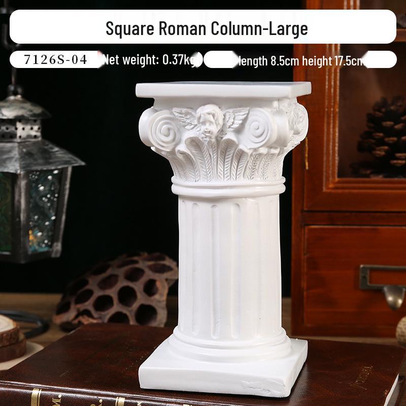 Европейская ретро фигурка ангела - Статуэтка девочки из гипса для церковных свадеб и фотосессий