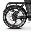 ONESPORT-OT16-2 Folding Electric Bike: 48V 250W Motor, 60-120KM Range, 17Ah Removable Battery, LCD Display, Perfect for City Commute
