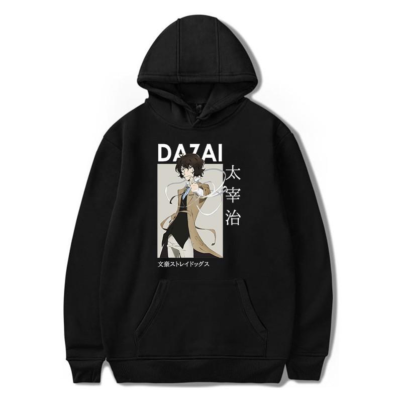 Bungo Stray Dogs Anime Hoodie Casual Fleece Sweatshirt Teens