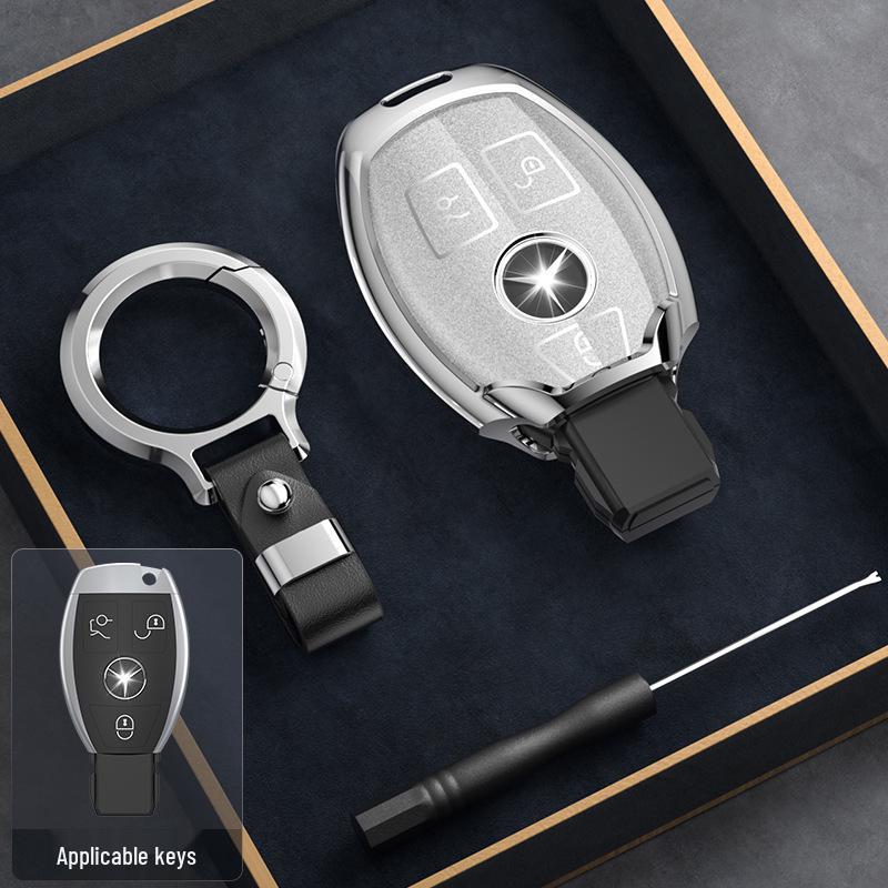 Mercedes-Benz Key Cover for C260L, C200L, GLC300L, GLC260L, E300L, A200L Models
