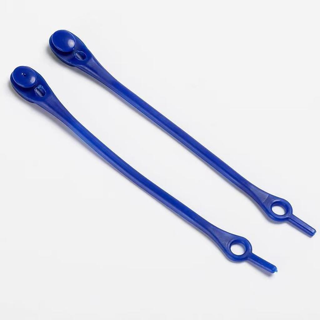 Взрослые силиконовые эластичные шнурки с круглым носком, эластичные, без завязывания