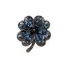 Handmade Crystal Four-Leaf Clover Brooch High-End Women'S High-End Corsage Fashion Temperament Pin Anti-Light Clothes Accessories