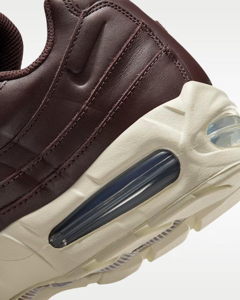 IM0696-200 Nike Air Max 95 Big Bubble Кожаный Барокко Коричневый Черный (Мужской)