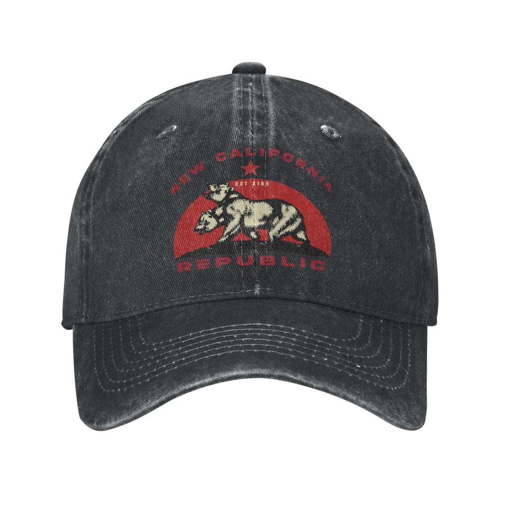 Republic California Merch Baseball Cap Men Women Daily Hats Cap Adjustable Trucker Hat