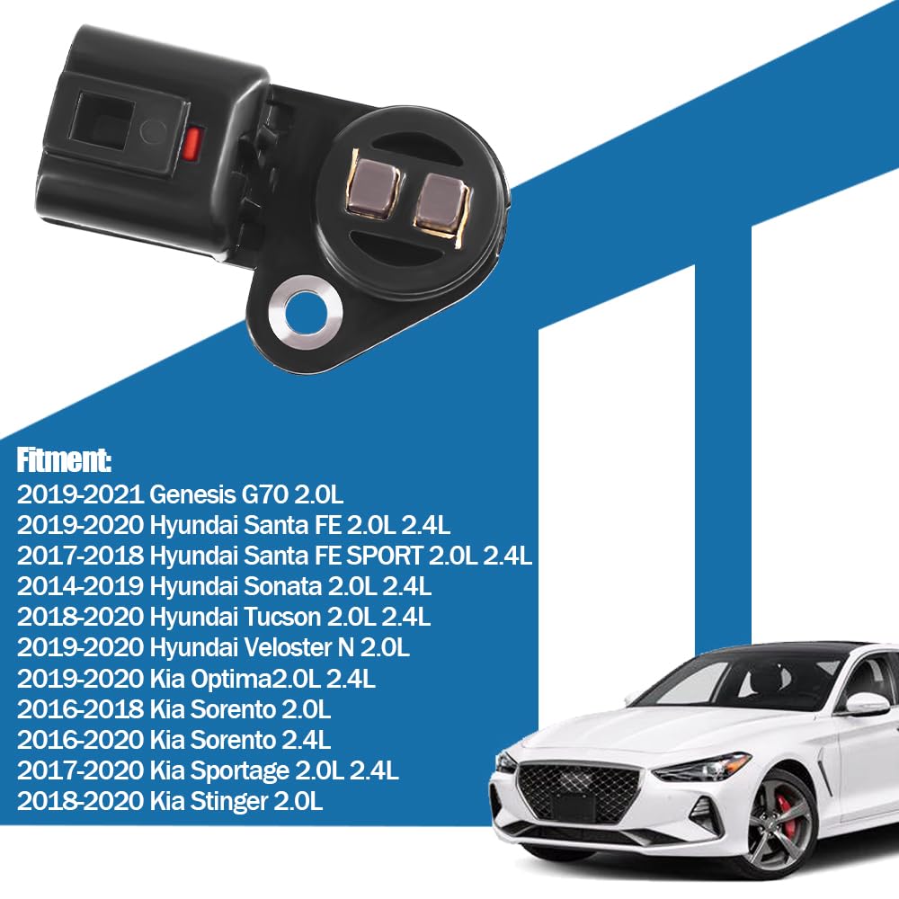 Датчик положения распредвала 24360-2GGD0 Подходит для Genesis G70 Hyundai Santa FE FE Sport Sonata Tucson Veloster N Kia Optima Sorento Sportage Stinger