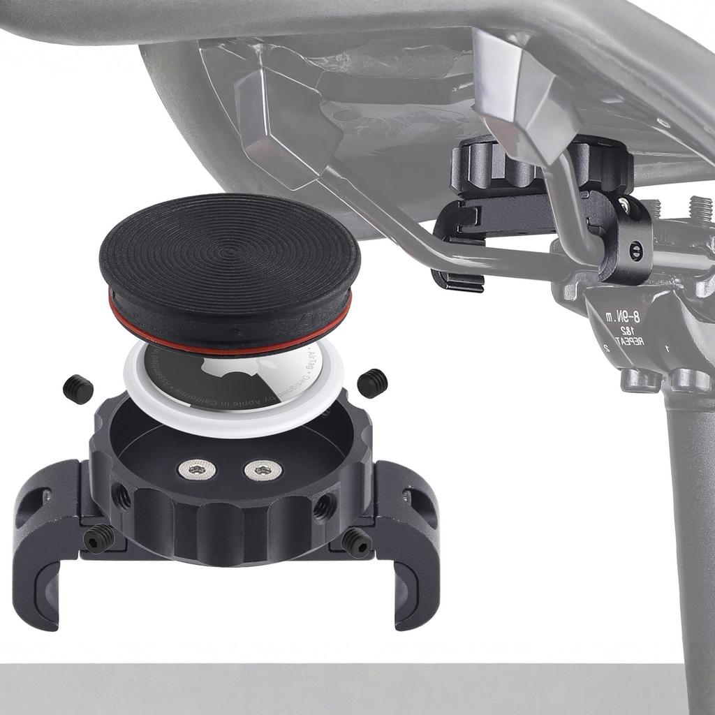DDJ for Bike Mount Hidden Under Seat - Bike Holder, -Theft GPS Case for Tag