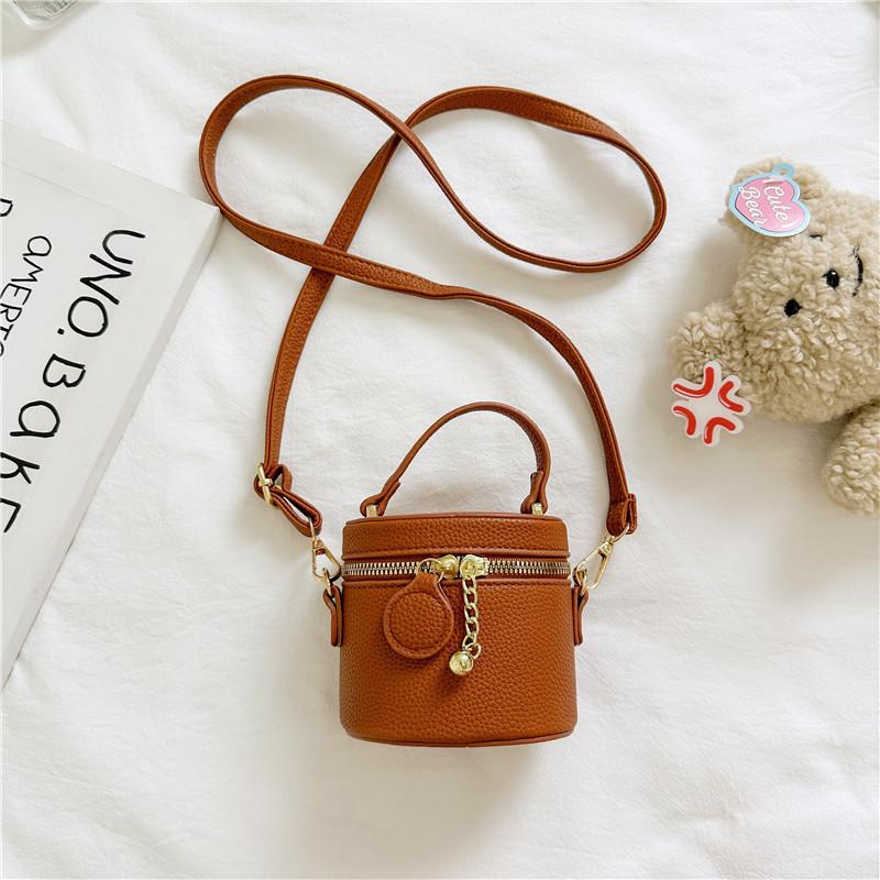Stylish Mini Bucket Bag For Kids In Fashionable Colors Trendy And Versatile Design